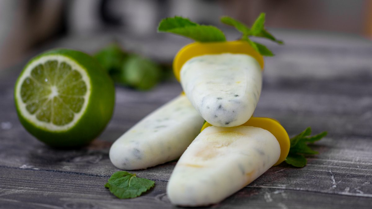 Limun-nana mlečni sladoled