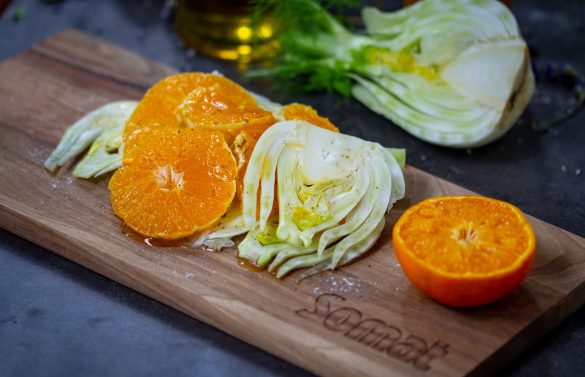 Salata od komorača i mandarine